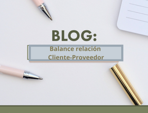Balance relación Cliente – Proveedor